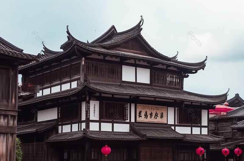 深圳甘坑客家小镇阁楼摄影图,高清,摄影图,摄影图片,图片大全,摄影图免费下载